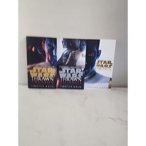 STAR WARS THRAWN Prequel Trilogy Paperback Book Set Treason Alliances